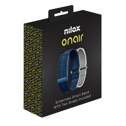 NILOX Onair Fitness Band 25 Tage Akku blau