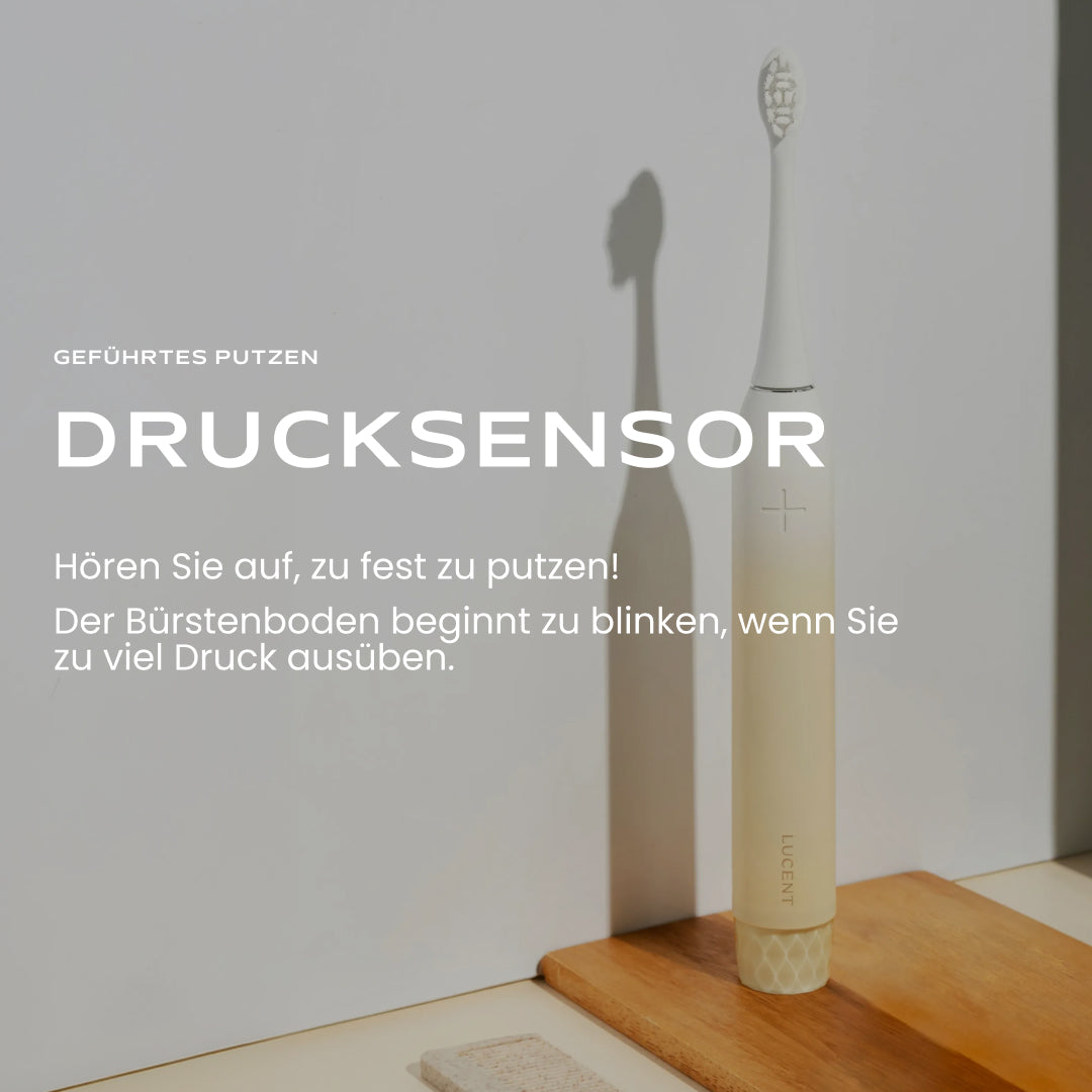 LUCENT Prism Elektrische Schall Zahnbürste vanille